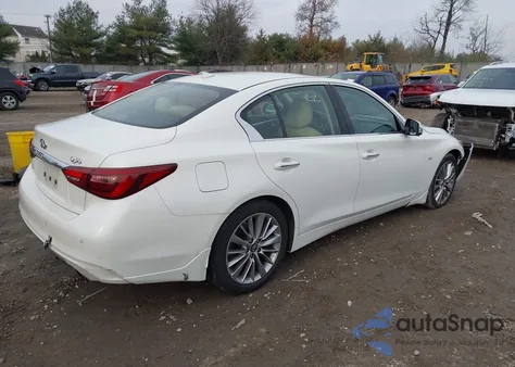 2018 Infiniti Q50 3.0T Luxe from USA, damaged, VIN JN1EV7AR5JM432058